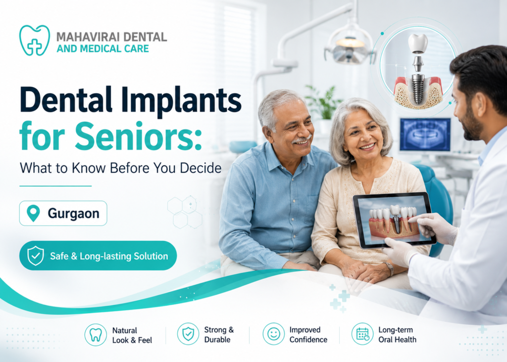 Dental Implants for Seniors: What to Know Before You Decide (Gurgaon) 1 Dental Implants for Seniors: What to Know Before You Decide (Gurgaon)